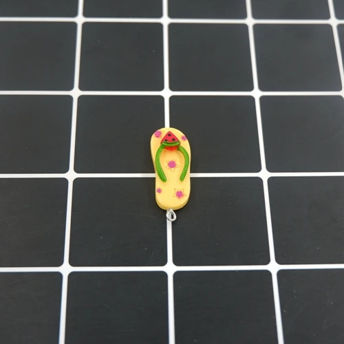 3 Кавайные Вьетнамки, кроссовки, Подвески для изготовления ювелирных изделий, ожерелье, серьги, цепочка для ключей, подвески, украшение своими руками - Окраска металла: 3