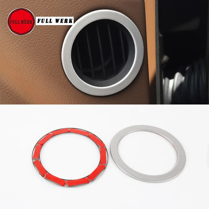 SS автомобильный Стайлинг Дверь вентиляционное отверстие отделка для VW Phaeton дверь
