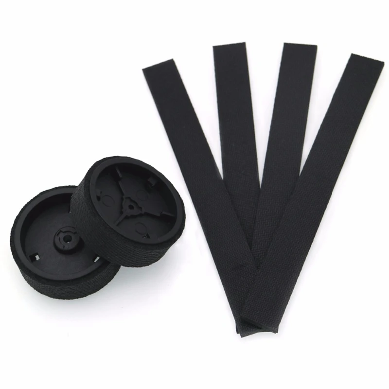 6 шт./лот 2 колеса и 4 шины лента для Irobot Braava 380T 320 321 Mint Plus 5200C уборки аксессуары