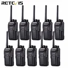 10 шт. Retevis RT27 RT27V без лицензии MURSFRSPMR446 12,5 Кгц 0,5 Вт2 Вт аналоговый ручной радиоприемник Hf трансивер