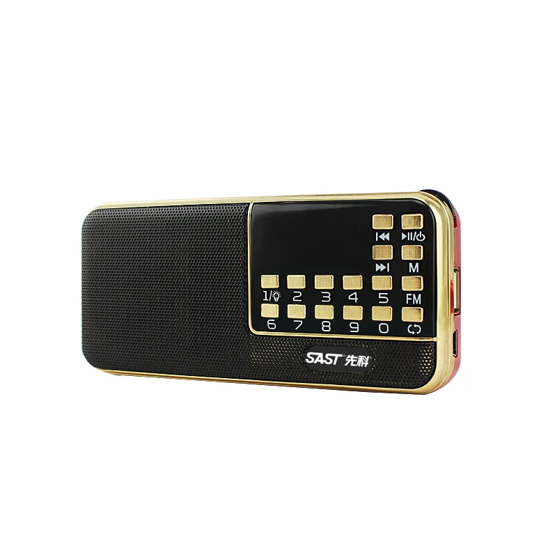 Портативная колонка Fm радио Sd карта Usb цифровой стереоприемник mp3 FM стереозвук