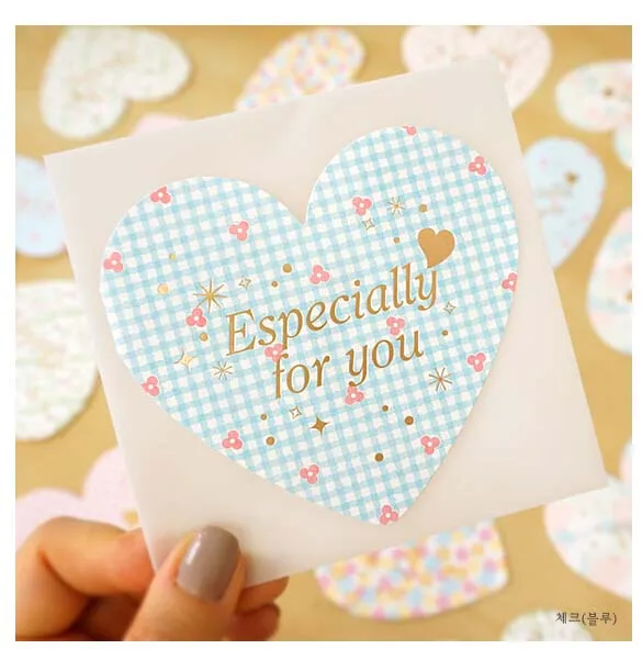 6 шт./лот! Элегантный Любовь Мини День святого Валентина карты/Спасибо