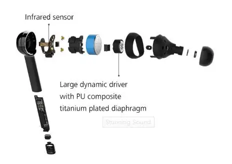 Оригинальные новые HUAWEI Freebuds Наслаждайтесь беспроводной Bluetooth 4,2 наушники с микрофоном Музыка сенсорный водонепроницаемый Handfree Динамический Мода