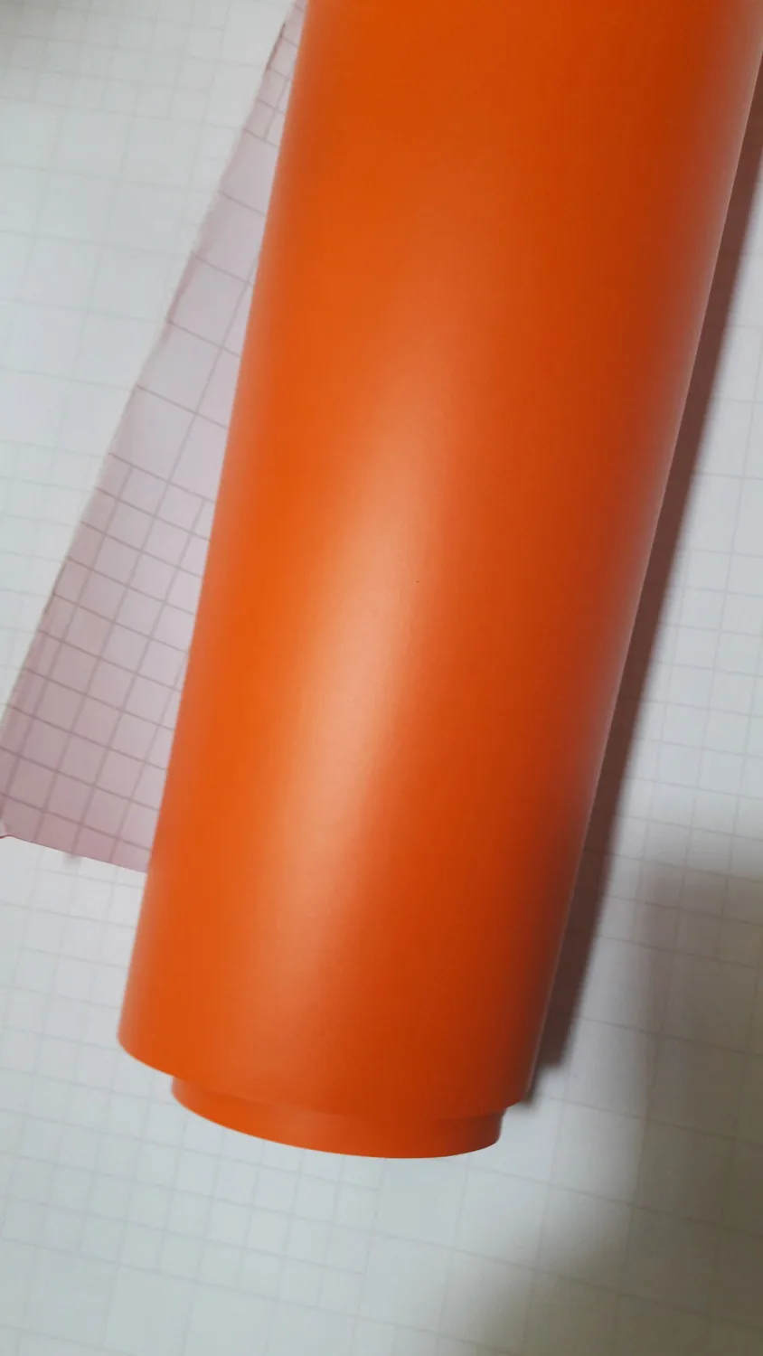 Бесплатная доставка Высококачественная оранжевая матовая виниловая пленка 30