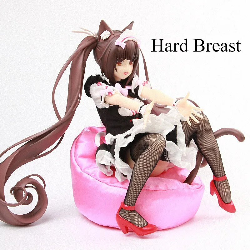 Pink Hard Breast Мягкий и твердый материал NEKOPARA Vol.1 Soleil открытая сексуальная девушка ваниль и шоколад ПВХ фигурка модель игрушки Brinquedos - Цвет: Pink Hard Breast