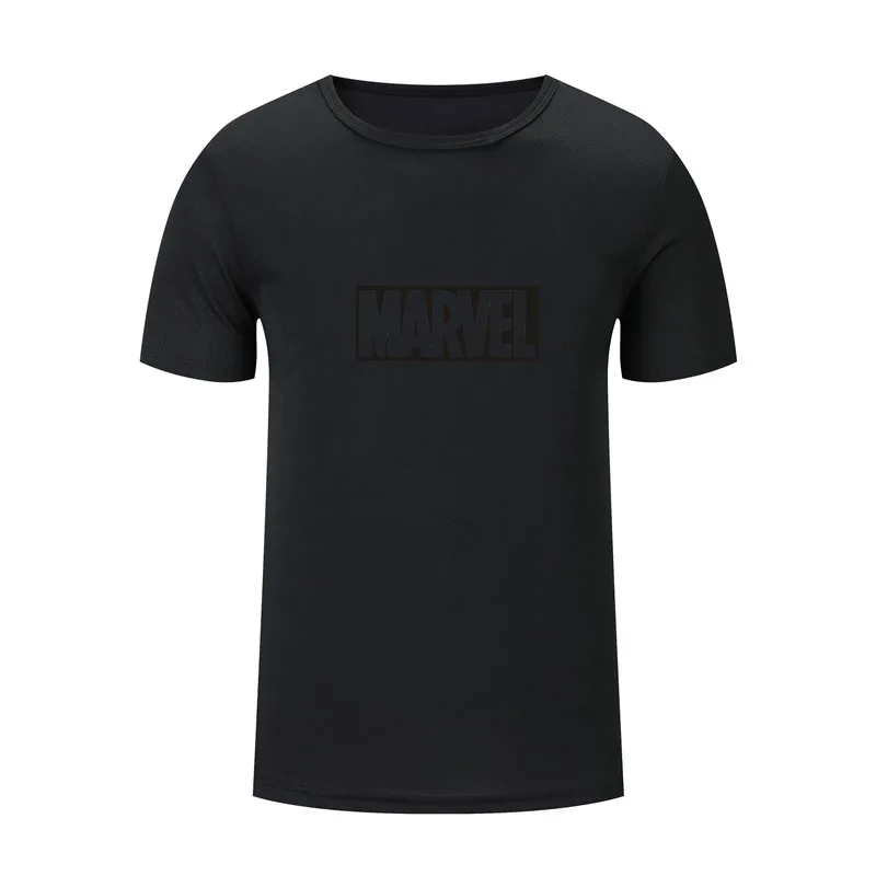 FUTUREOX MARVEL print jogger men T shirt casual fitness short sleeve Tshirt male o-neck loose t-shirt 5 color sweatshirt | Мужская