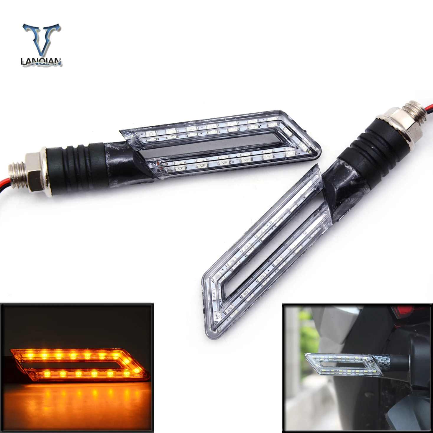 Для honda vf750s sabre 1982 1986 vfr 750 /vfr750 1197CNC мотоцикл 15 светодиодный мигающий свет указатели