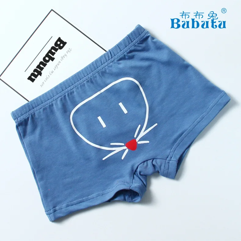 Детское нижнее белье для мальчиков детские шорты с героями мультфильмов, трусы для малышей, боксеры для мальчика, Трусы в полоску для подростков, 110-150 см
