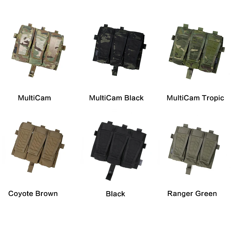 Тройная тактическая сумка TMC для AVS Airsoft Tacitcal Gear 3153|Мешочки| |