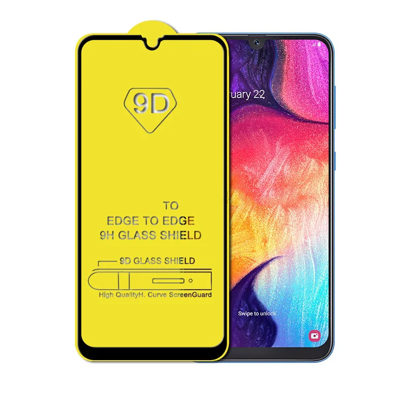 Новинка 0 26 мм полное покрытие Закаленное стекло пленка для samsung Galaxy A10 A20 A30 A40 A50
