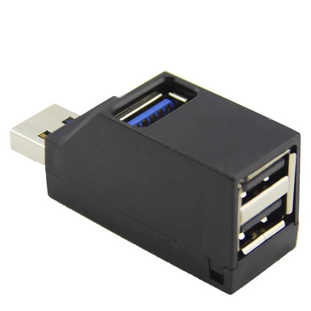 3 порта USB 0 концентратор мини Высокоскоростной разветвитель портативный мульти