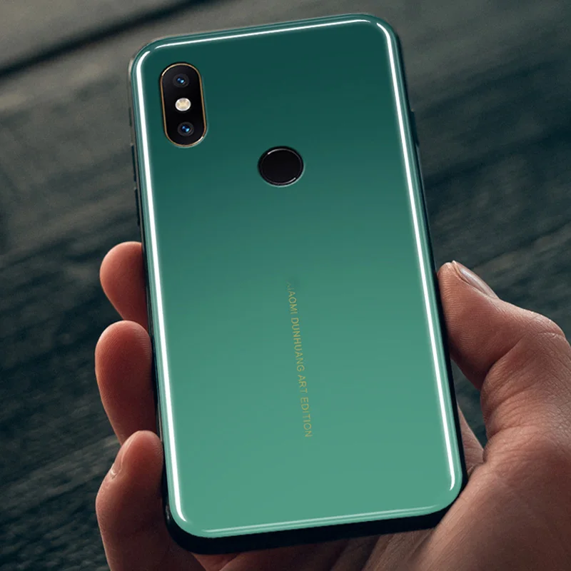 Изумрудно-зеленый чехол для Xiaomi mi mix 2s чехлы телефонов задняя крышка из