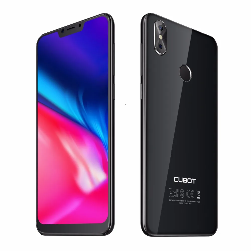 Cubot P20 6 18 'ɺndroid 8 0 MT6750T Восьмиядерный 4 Гб ОЗУ 64 ПЗУ смартфон Двойная Задняя