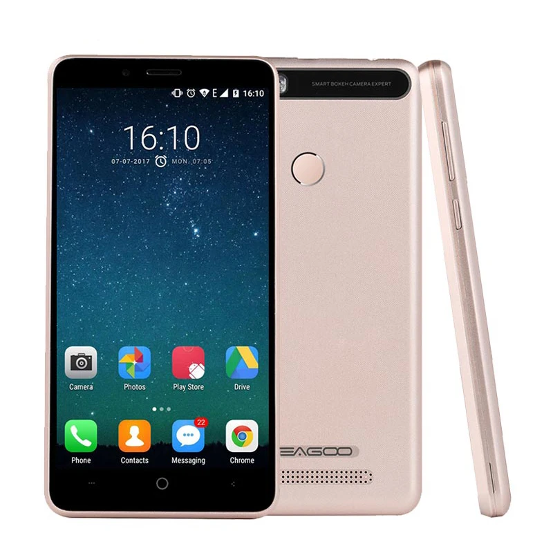 LEAGOO KIICAA POWER Android 7,0 мобильный телефон две реальные камеры 5,0 дюймов MT6580 четырехъядерный 2 Гб ОЗУ 16 Гб ПЗУ отпечаток пальца смартфон