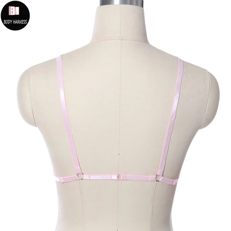 Женский бюстгальтер на бретельках Goth готический для танца шесте