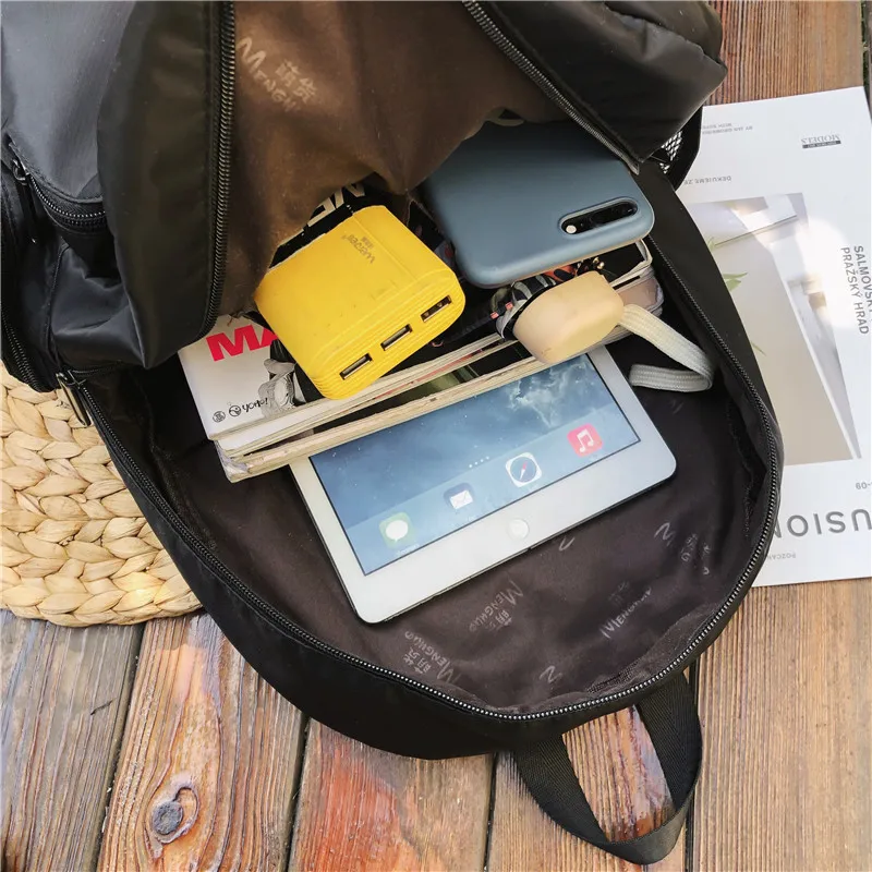 

New Fashion Backpack Men Women School Teenagers Travel Bags Outdoor Unisex Bowknot Backbags Mochilas Cool Nylon Shoulder Bags