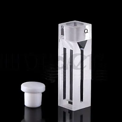 700ul 2 мм внутренняя ширина Micro JGS1 кварцевая флуоресцентная кюветная ячейка с