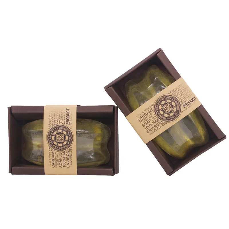 Органическое мыло с жасминовым порошком ручной работы увлажняющее Отбеливающее