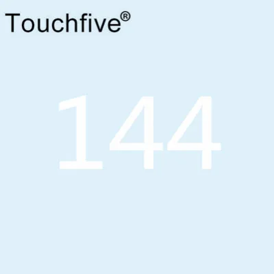 144 TOUCHFIVE дополнительный цвет двойная головка художественные маркеры Кисть ручка на спиртовой основе эскизные маркеры манга ручки для рисования товары для рукоделия - Цвет: 144