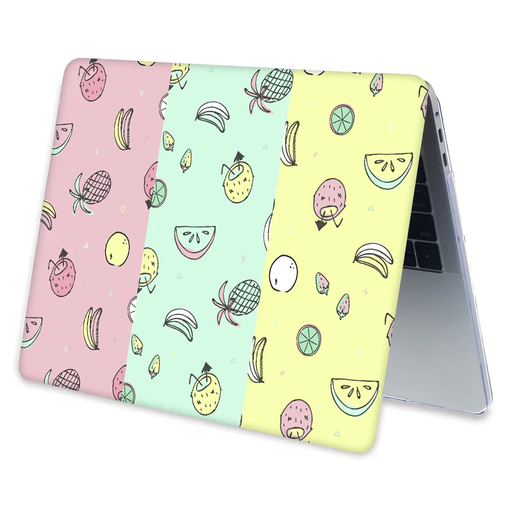 Чехол для ноутбука Redlai MacBook New Pro 13 15 Touch bar A2159 2019 Air retina 12 3 4 Твердый чехол с