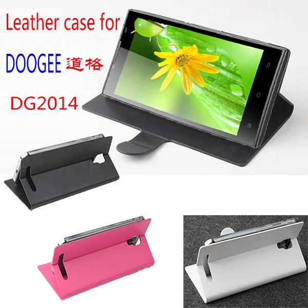 Телефон Чехол Для Doogee DG2014 Флип Бизнес Стиль чехол кожного покрова В виде