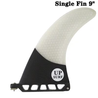 up surf 9 inch fin fibreglass surfboard 9 length white color fin carbono barbatana in surfing longboard fins stand up paddle
