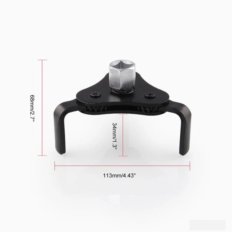 Автомобильный фильтр гаечный ключ с тремя краями масляная сетка гайковерт