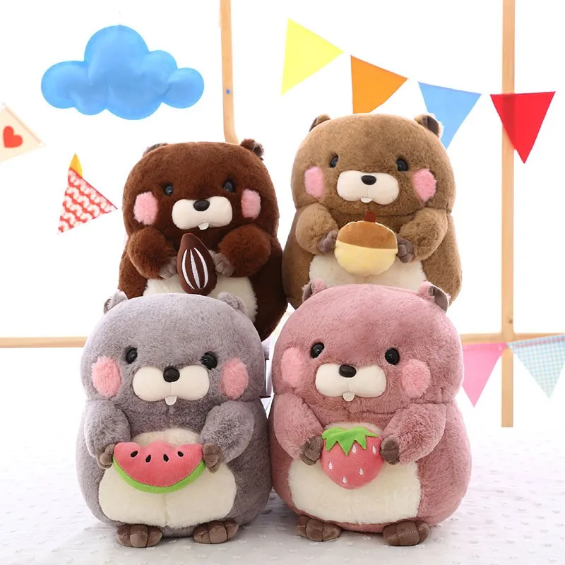 Плюшевая игрушка плюшевая кукла с мультяшным животным мармолот мышь brother hug