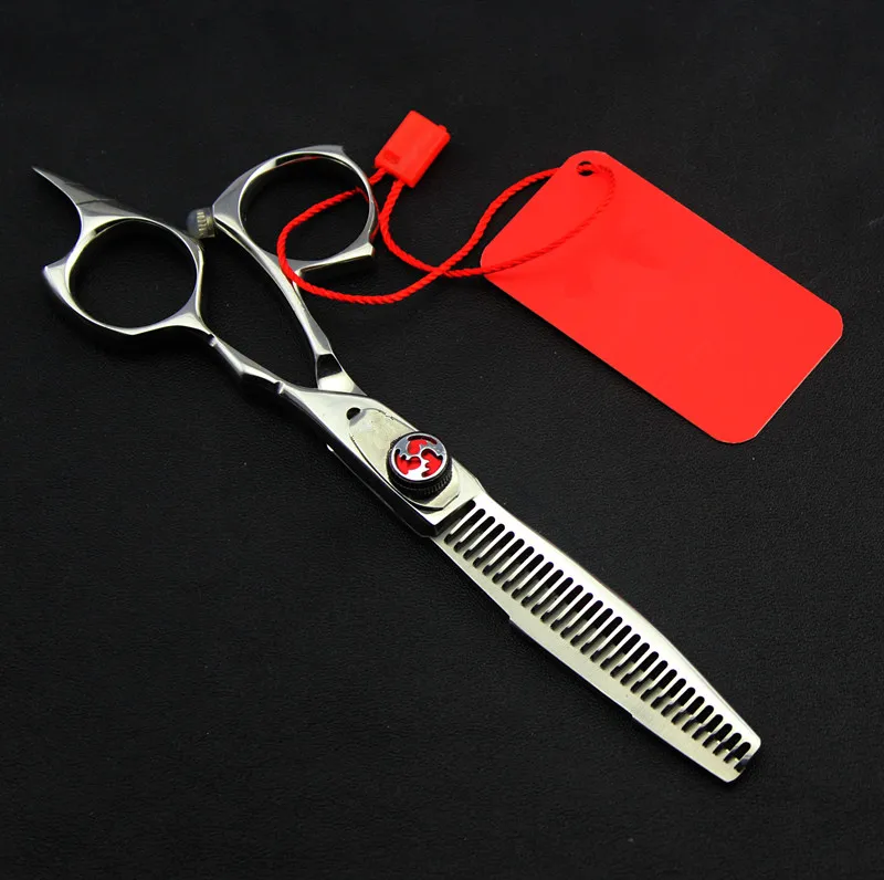 

Top grade professional 5.5 inch 440c steel 9cr13 62HRC shears thinning barber cut hair scissors set makeup hairdressing scissors