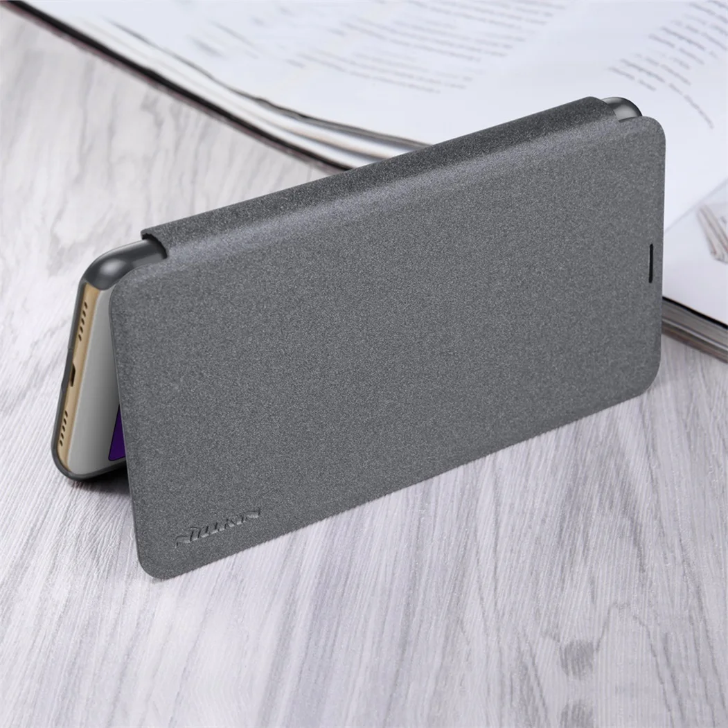 Для Xiaomi Redmi 5 чехол NILLKIN Sparkle серии супер тонкий протектор флип чехол из искусственной кожи чехол для Xiaomi Redmi5 Сумки для телефона