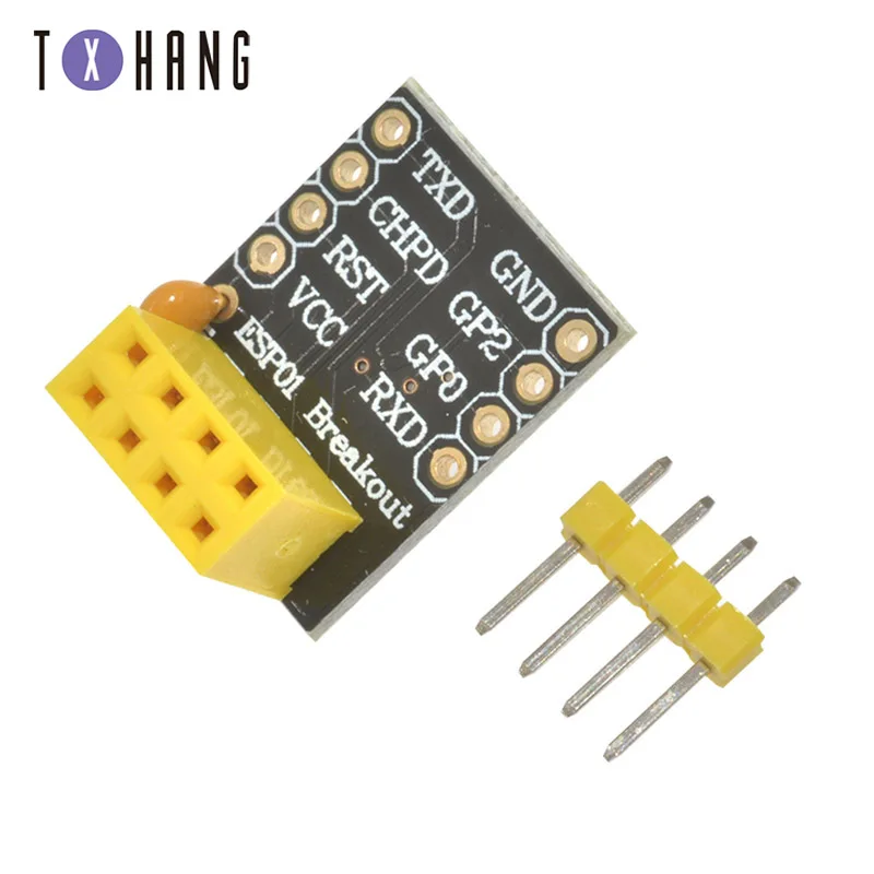 ESP-01 Adapter ESP01 программатор адаптер UART GPIO0 ESP-01 адаптер ESP8266 CH340G USB к ESP8266 Серийный беспроводной Wifi разработчик плата модуль - Цвет: ESP-01 Adapter