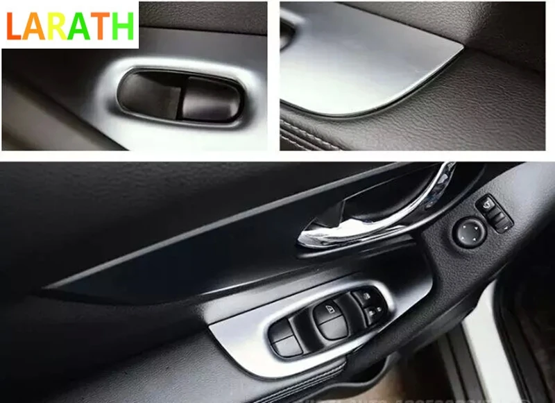 Для nissan Rogue X-Trail 2014 2015 2016 ABS хромированная крышка подлокотника для межкомнатной