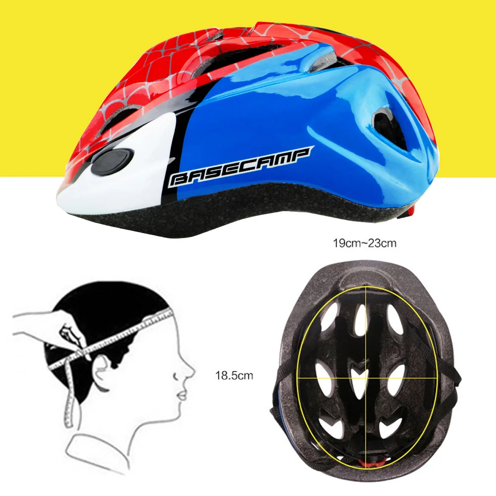 Детский велосипедный шлем BASECAMP шлемы для мальчиков и девочек Fiets Casco MTB Capacete Bicicleta
