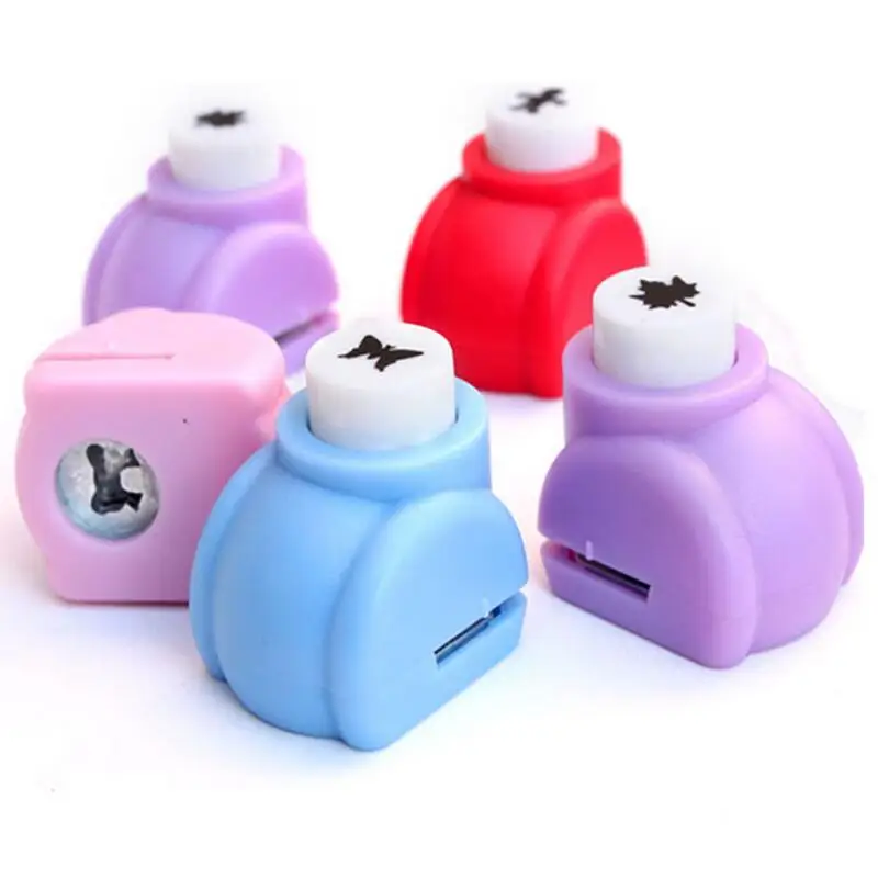 1pcs Brand New Crafts Scrapbooking Tool Mini Paper Punch for DIY Gift Card Punches Creative Embossing Device Stamping YH05 | Канцтовары