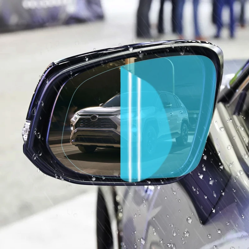 2 шт. противотуманные автомобильные окна прозрачная пленка для автомобиля