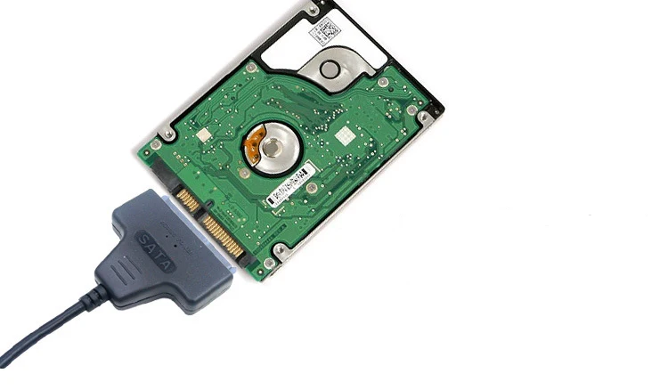 Verkauf 100 Stücke USB2.0 USB 2.0 Zu SATA Serial ATA 15 + 7 22 P 22Pin Stecker Adapter Kabel Für 2,5