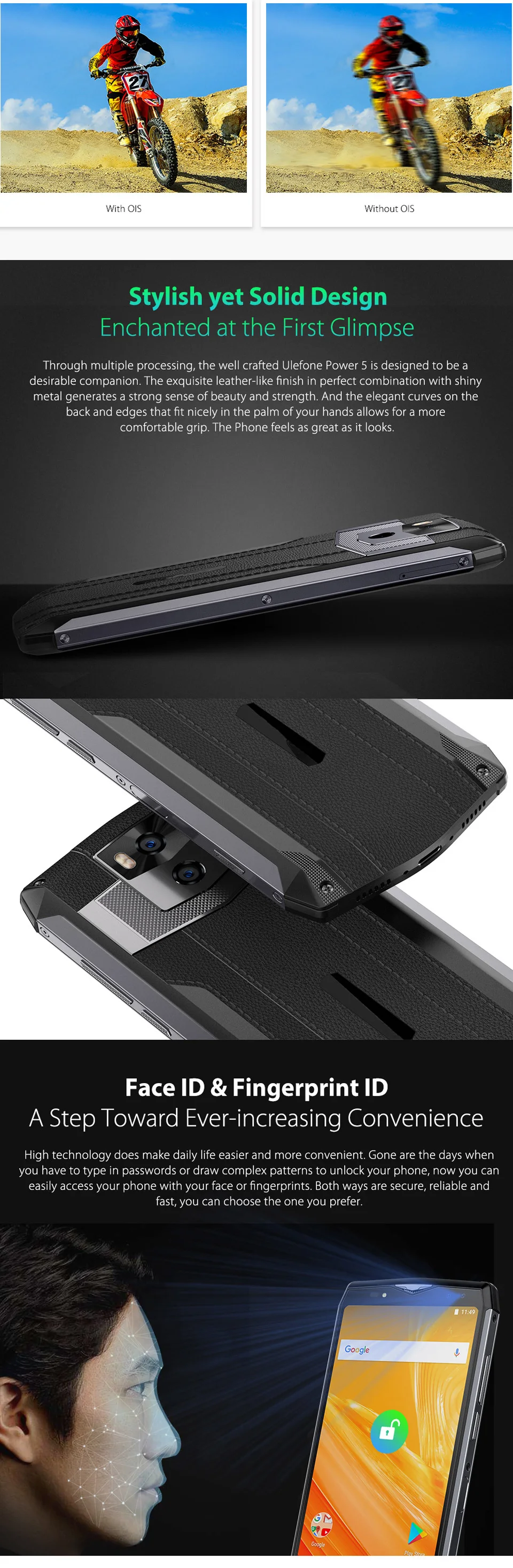 Xeno Power5 6GB 64GB 13000mAh 4G смартфон 6," FHD MTK6763 Восьмиядерный Android 8,1 21MP Беспроводное зарядное устройство мобильный телефон