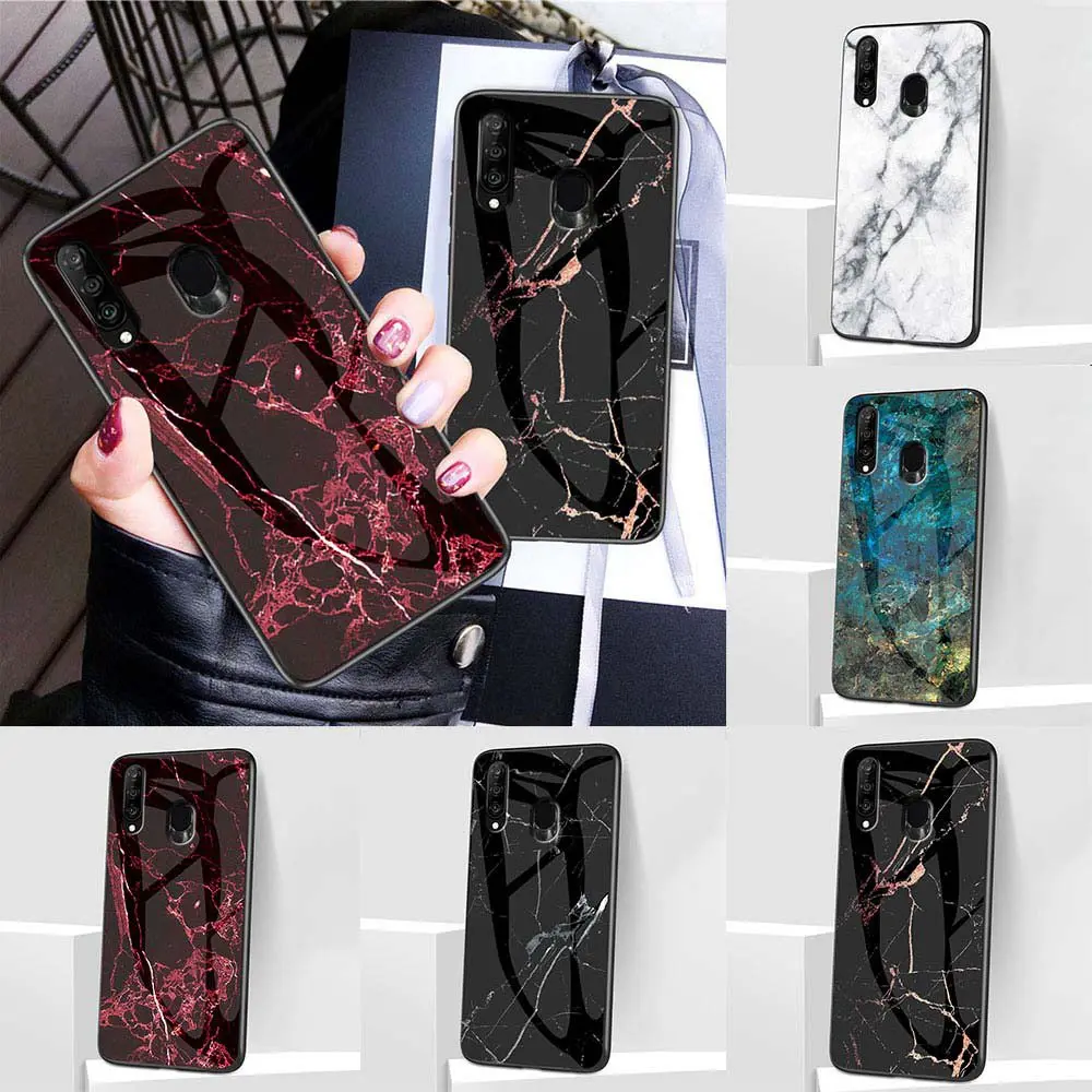 KISSCASE Glass Marbel Phone Cases For Huawei P30 P20 Lite Pro Case Luxury Cover Mate 20 20X Coque Funda Capa |