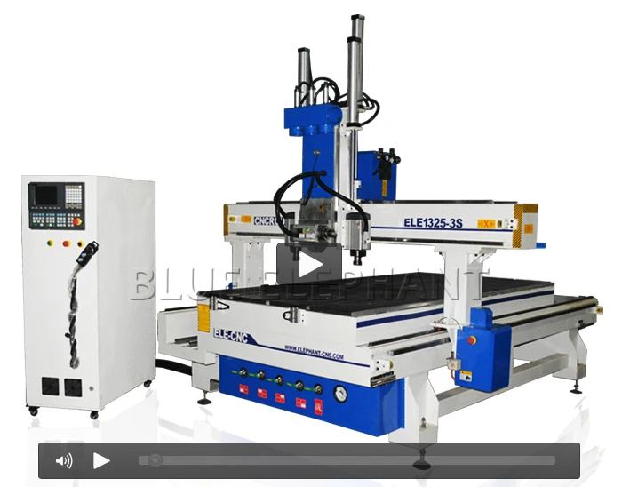 Синий слон ELE 1325 Шаньдун мульти головка Cnc основная дверь резьба по дереву дизайн