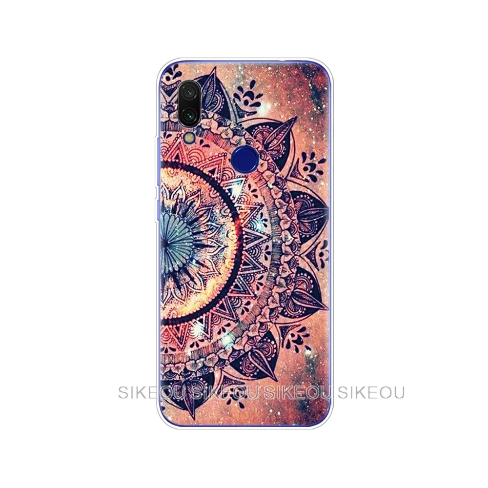 34688 Чехол для Xiaomi redmi 7, силиконовый мягкий ТПУ чехол для redmi 7, 6,26 дюймов, модель snapdragon 632, чехлы с рисунком - Цвет: 34688