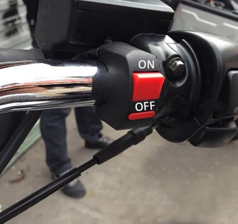 Для honda TTR600 XT250X XTZ250 TRICKER DT230LANZA YFZ450 универсальный мотоцикл 7/8 "Руль с кнопкой