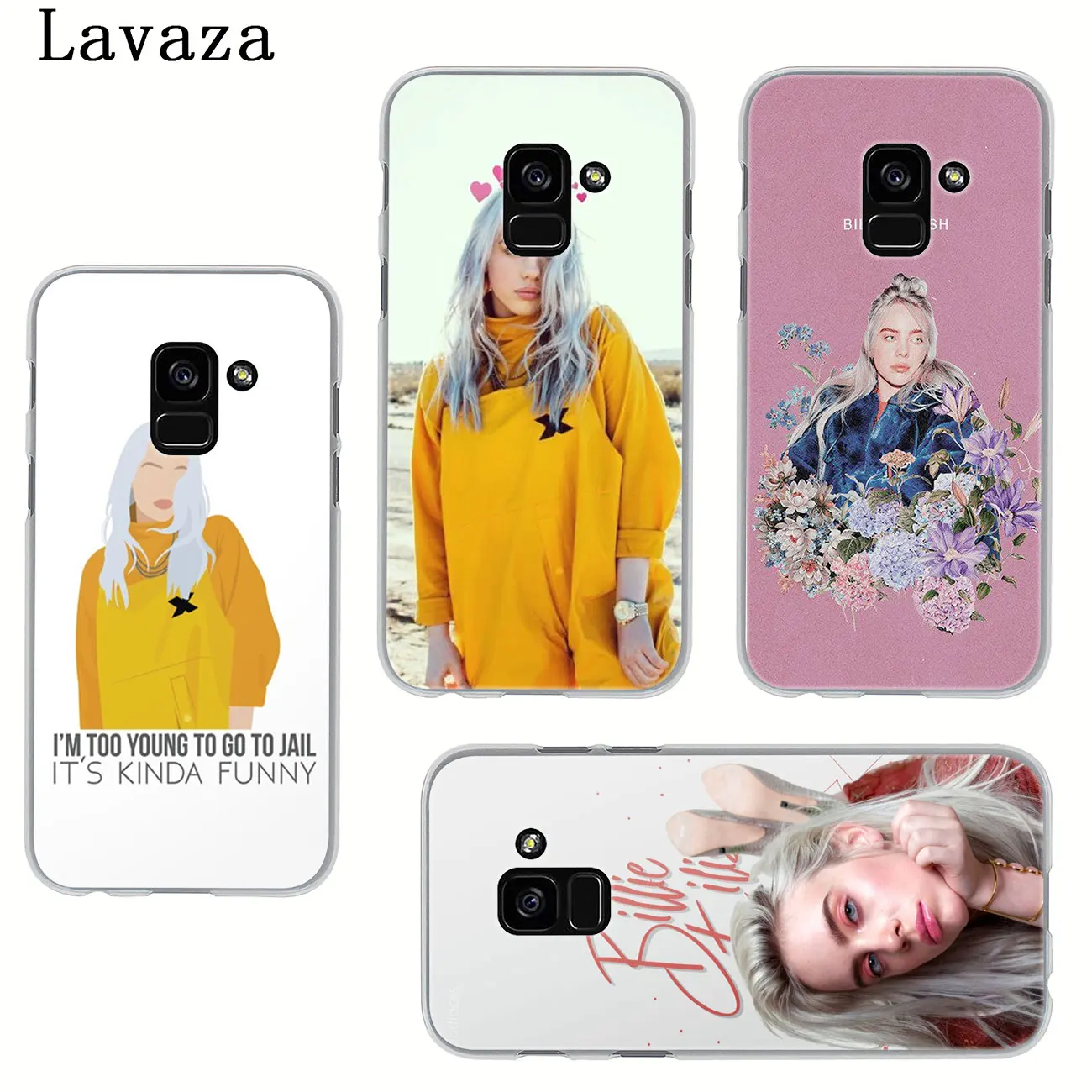 Lavaza Горячая Billie Eilish музыка певица чехол для телефона для samsung Galaxy Note 10 9 8 A9 A8 A7 A6 плюс A5 A3 A2