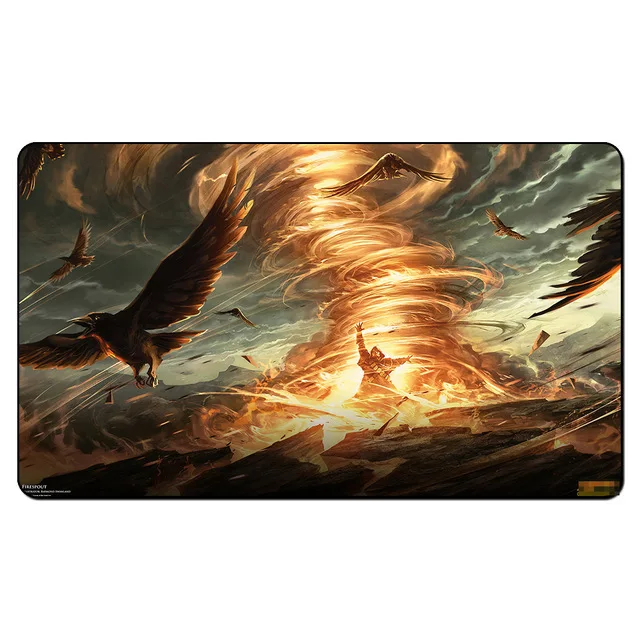 (Fire кровь Chandra игровой коврик) волшебный tcg игральные карты для настольных игр