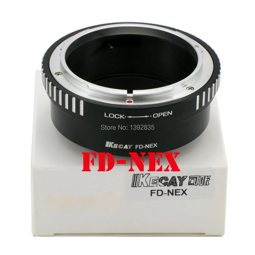 

Kecay High-Precision FD-NEX For Canon FD Lens And for SONY NEX E Mount body NEX3 NEX5 NEX-5N NEX7 NEX-C3 NEX-F3 NEX-5R NEX6