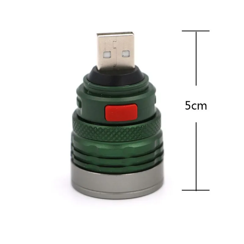 THORFIRE мини Мощный светодиодный флэш светильник ing USB наполняющий из алюминиевого