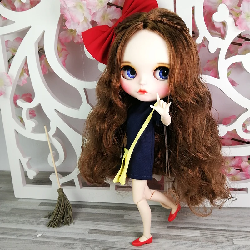 Ледяной DBS Blyth кукольные 1/6 шарнирное тело ручная роспись матовая лицевая сторона