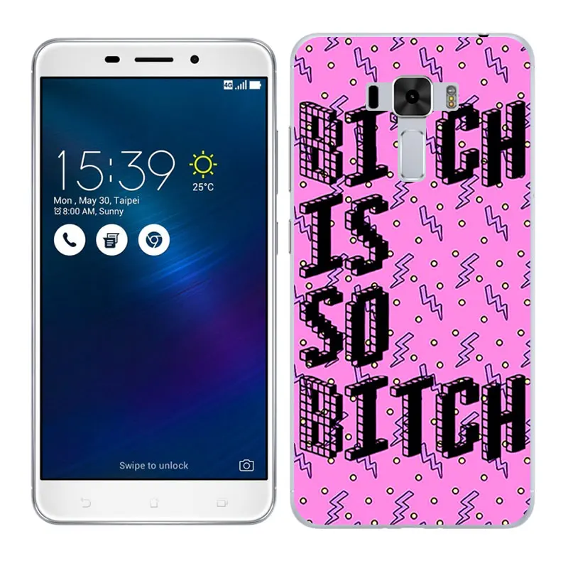 Силиконовая задняя крышка для ASUS Zenfone 3 Laser ZC551 чехлы телефонов ZC551KL мягкая из ТПУ с