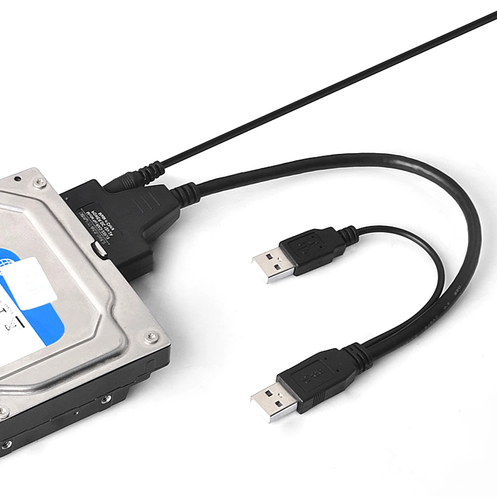 Профессиональный USB2.0 SATA кабель с Светодиодный индикатор для Тетрадь DVD/CD-ROM