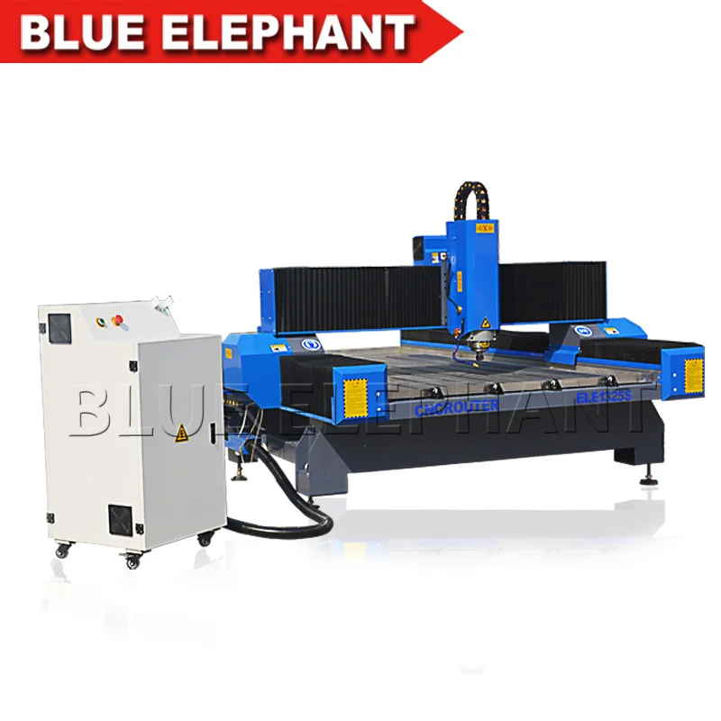 Фрезерный станок с ЧПУ для 3d резьбы по камню синий слон|router machine|cnc router machine3d stone