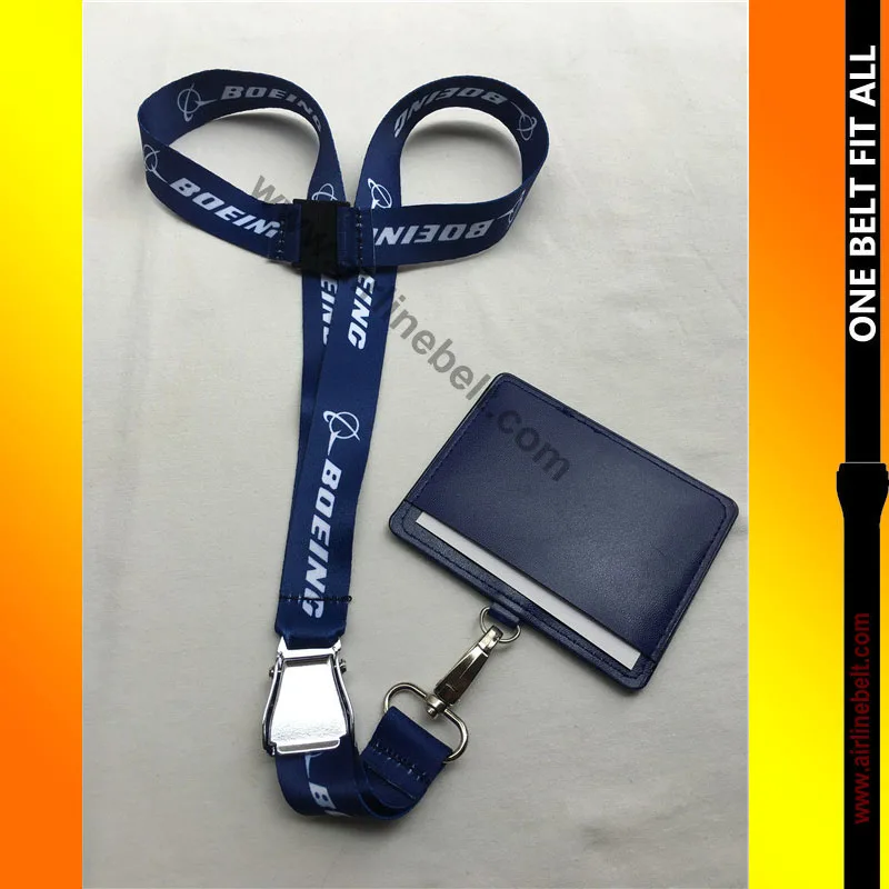 55 см BOEING Пряжка самолета шейный ремешок с ID pass карты знак на камеру телефона USB